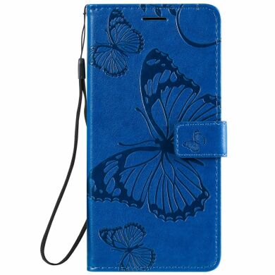 Чехол UniCase Butterfly Pattern для Samsung Galaxy A10s (A107) - Blue