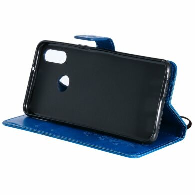 Чехол UniCase Butterfly Pattern для Samsung Galaxy A10s (A107) - Blue