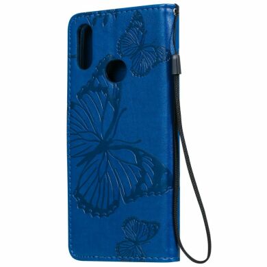 Чехол UniCase Butterfly Pattern для Samsung Galaxy A10s (A107) - Blue