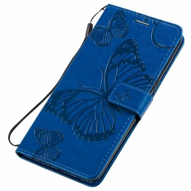 Чехол UniCase Butterfly Pattern для Samsung Galaxy A10s (A107) - Blue