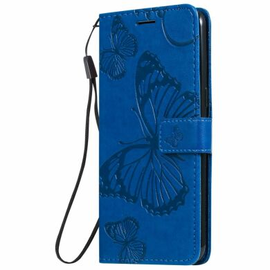 Чехол UniCase Butterfly Pattern для Samsung Galaxy A10s (A107) - Blue