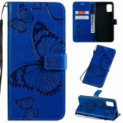 Чехол UniCase Butterfly Pattern для Samsung Galaxy A51 (А515) - Blue