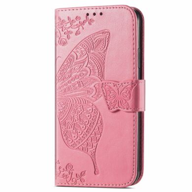 Чехол UniCase Butterfly Pattern для Samsung Galaxy M15 (M156) - Pink