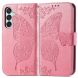 Чехол UniCase Butterfly Pattern для Samsung Galaxy M15 (M156) - Pink. Фото 1 из 8