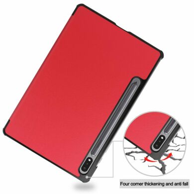 Чохол UniCase Slim для Samsung Galaxy Tab S7 (T870/875) / S8 (T700/706) - Red