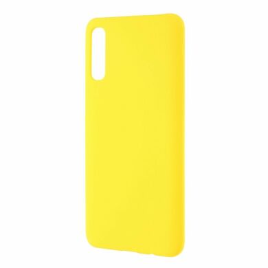 Пластиковий чохол Deexe Hard Shell для Samsung Galaxy A70 (A705) - Yellow