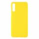 Пластиковый чехол Deexe Hard Shell для Samsung Galaxy A70 (A705) - Yellow. Фото 1 из 3