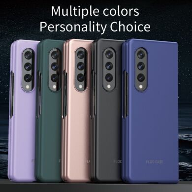 Пластиковый чехол Deexe Hard Shell (FF) для Samsung Galaxy Fold 3 - Purple