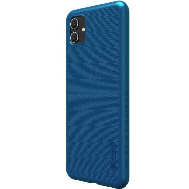 Пластиковий чохол NILLKIN Frosted Shield для Samsung Galaxy A04 (A045) - Blue