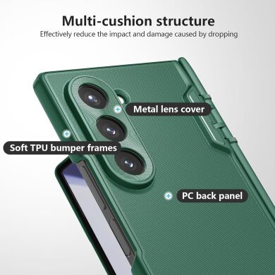 Пластиковый чехол NILLKIN Frosted Shield Pro (FF) для Samsung Galaxy Fold 6 - Black