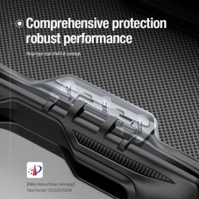 Пластиковый чехол NILLKIN Frosted Shield Pro (FF) для Samsung Galaxy Fold 6 - Black