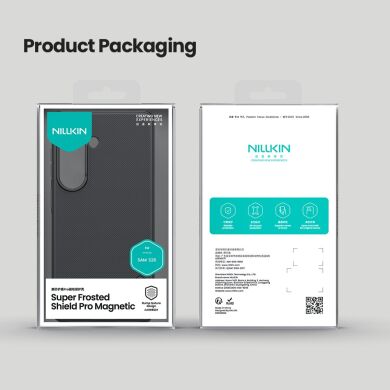 Пластиковий чохол NILLKIN Frosted Shield Pro Magnetic для Samsung Galaxy S26 - Black