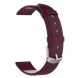 Ремешок Deexe Leather Strap для Samsung Galaxy Watch 42mm / Watch 3 41mm - Wine Red. Фото 1 из 4