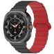 Ремешок Deexe Magnetic Strap для Samsung Galaxy Watch Ultra (47mm) - Black / Red. Фото 2 из 7