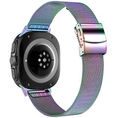 Ремешок Deexe Milanese Bracelet для Samsung Galaxy Watch 8 (40/44mm) / 8 Classic / Ultra (2025) - Multicolor