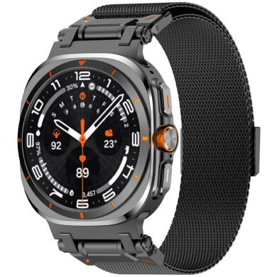 Ремешок Deexe Milanese Design для Samsung Galaxy Watch Ultra (47mm) - Black