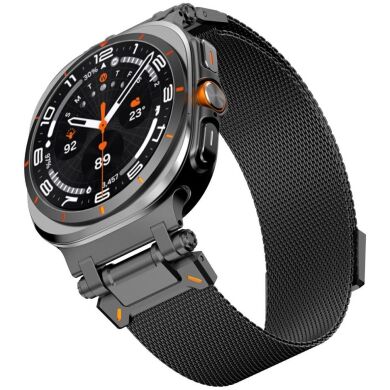 Ремешок Deexe Milanese Design для Samsung Galaxy Watch Ultra (47mm) - Black