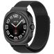 Ремешок Deexe Milanese Stainless Steel для Samsung Galaxy Watch Ultra (47mm) - Black. Фото 4 из 8