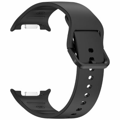 Ремешок Deexe Silicone Band для Samsung Galaxy Watch 8 (40/44mm) / 8 Classic - Black