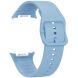 Ремешок Deexe Soft Silicone для Samsung Galaxy Watch 8 (40/44mm) / 8 Classic - Baby Blue. Фото 1 из 6