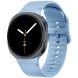 Ремешок Deexe Soft Silicone для Samsung Galaxy Watch 8 (40/44mm) / 8 Classic - Baby Blue. Фото 2 из 6