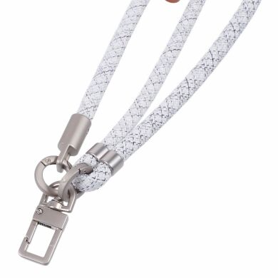 Ремешок для смартфона Deexe Crossbody Strap - Grey / White