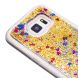 Силиконовая накладка Deexe Fashion Glitter для Samsung Galaxy S7 (G930) - Gold. Фото 2 из 7
