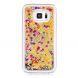Силиконовая накладка Deexe Fashion Glitter для Samsung Galaxy S7 (G930) - Gold. Фото 3 из 7
