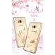 Пластиковый чехол KINGXBAR Diamond Series для Samsung Galaxy S8 Plus (G955) - Butterfly in Flowers. Фото 2 из 6