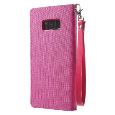 Чехол-книжка MERCURY Canvas Wallet для Samsung Galaxy S8 (G950) - Magenta