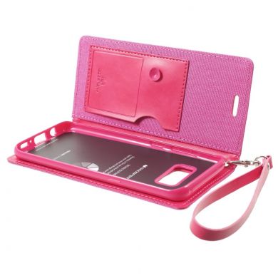 Чехол-книжка MERCURY Canvas Wallet для Samsung Galaxy S8 (G950) - Magenta