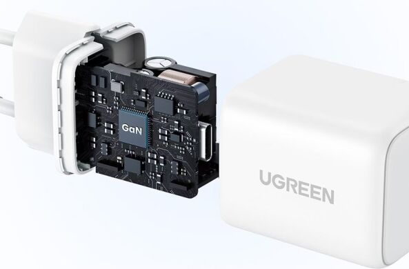 Сетевое зарядное устройство UGREEN X512 GaN 20W (Type-C) 55554 - White