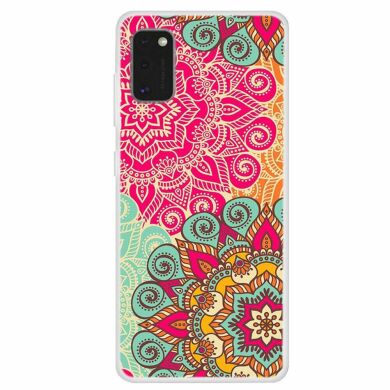 Силіконовий (TPU) чохол Deexe Life Style для Samsung Galaxy A41 (A415) - Beautiful Flowers