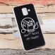 Силиконовый (TPU) чехол Deexe Life Style для Samsung Galaxy A6 2018 (A600) - Don't Touch My Phone. Фото 7 из 7