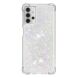 Силіконовий (TPU) чохол Deexe Liquid Glitter для Samsung Galaxy A32 5G (А326) - Shiny Hearts