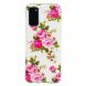 Силиконовый (TPU) чехол Deexe LumiCase для Samsung Galaxy S20 (G980) - Vivid Flowers. Фото 2 из 7