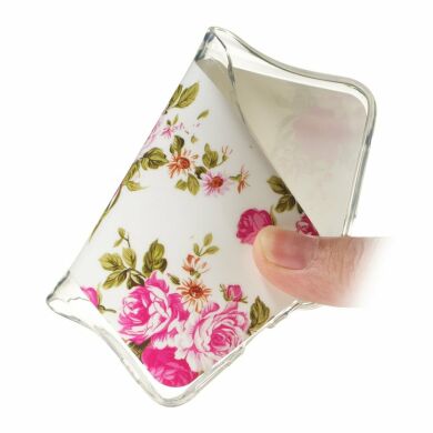 Силиконовый (TPU) чехол Deexe LumiCase для Samsung Galaxy S20 (G980) - Vivid Flowers