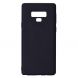 Силиконовый (TPU) чехол Deexe Matte Case для Samsung Galaxy Note 9 (N960) - Black. Фото 2 из 9