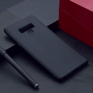 Силиконовый (TPU) чехол Deexe Matte Case для Samsung Galaxy Note 9 (N960) - Black