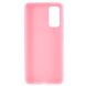 Силиконовый (TPU) чехол Deexe Matte Case для Samsung Galaxy S20 FE (G780) - Pink. Фото 3 из 6