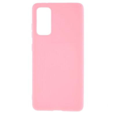 Силіконовий (TPU) чохол Deexe Matte Case для Samsung Galaxy S20 FE (G780) - Pink