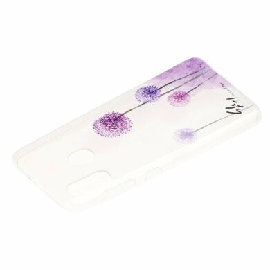 Силіконовий (TPU) чохол Deexe Pretty Glossy для Samsung Galaxy A30 (A305), Dandelion