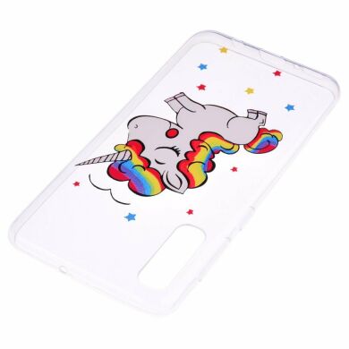 Силіконовий (TPU) чохол Deexe Pretty Glossy для Samsung Galaxy A50 (A505) / A30s (A307) / A50s (A507), Unicorn