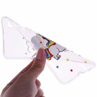 Силіконовий (TPU) чохол Deexe Pretty Glossy для Samsung Galaxy A50 (A505) / A30s (A307) / A50s (A507), Unicorn