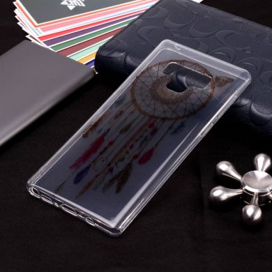 Силіконовий (TPU) чохол Deexe Pretty Glossy для Samsung Galaxy Note 9 (N960) - Feather Dream Catcher