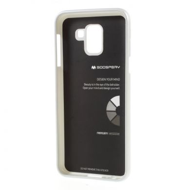 Силиконовый (TPU) чехол MERCURY iJelly Cover для Samsung Galaxy J6 2018 (J600) - Silver