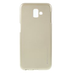 Силіконовий (TPU) чохол MERCURY iJelly Cover для Samsung Galaxy J6+ (J610), Gold