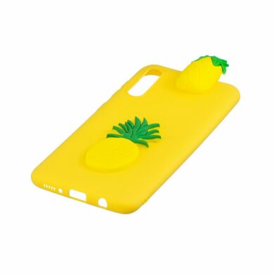 Силіконовий (TPU) чохол UniCase 3D Cartoon Pattern для Samsung Galaxy A50 (A505) / A30s (A307) / A50s (A507) - Pineapple