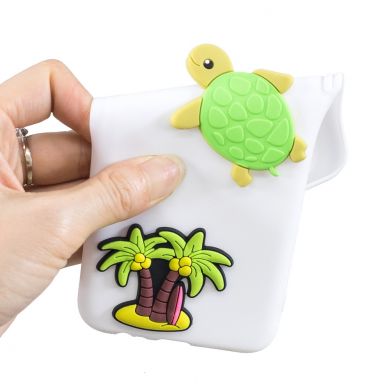 Силіконовий (TPU) чохол UniCase 3D Cartoon Pattern для Samsung Galaxy A6+ 2018 (A605) - Turtle Pattern
