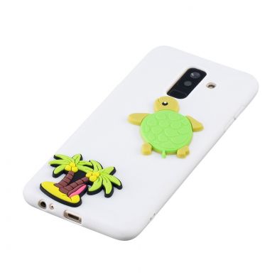 Силіконовий (TPU) чохол UniCase 3D Cartoon Pattern для Samsung Galaxy A6+ 2018 (A605) - Turtle Pattern